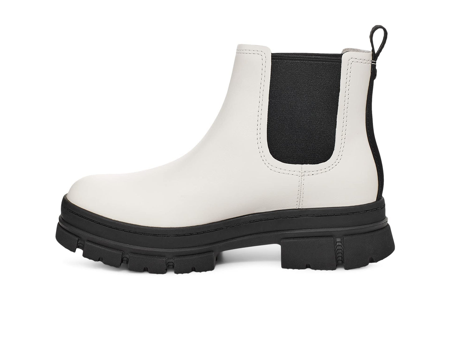 UGG Women's Ashton Chelsea Boot, White, 6.5