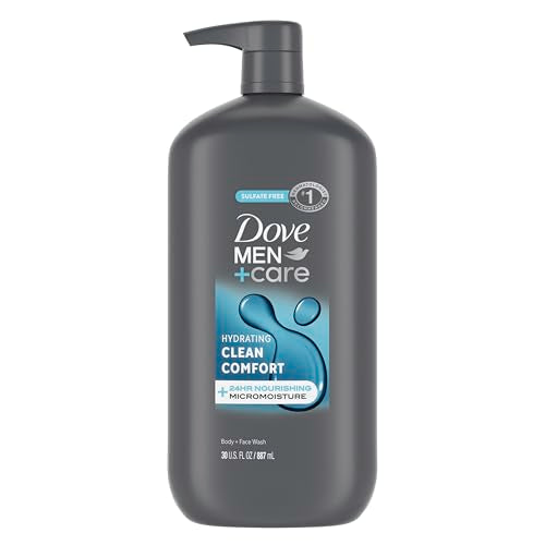 30 oz Dove Men+Care Hydrating Body and Face Wash