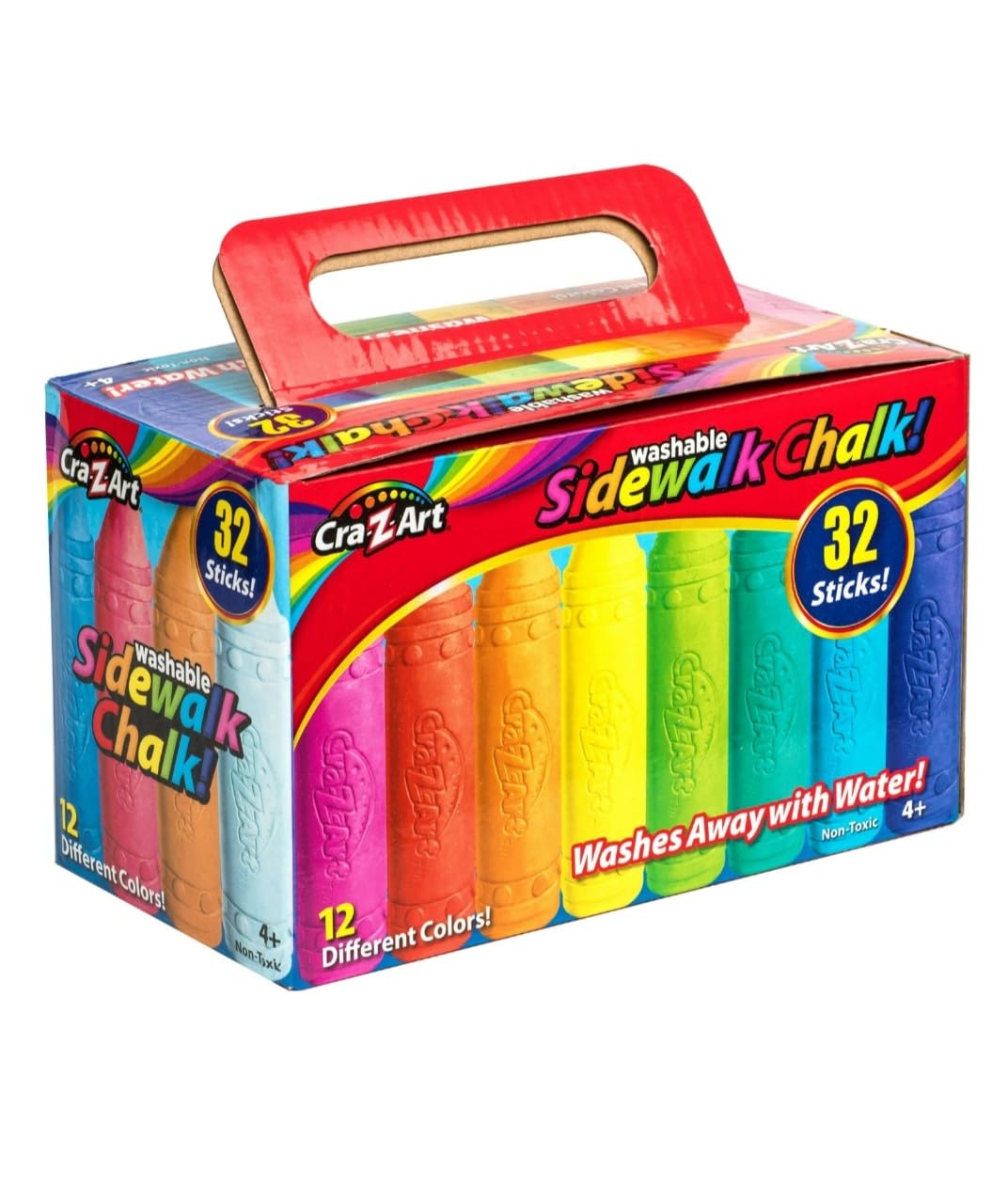 Cra-Z-Art 32 Count Sidewalk Chalk Set