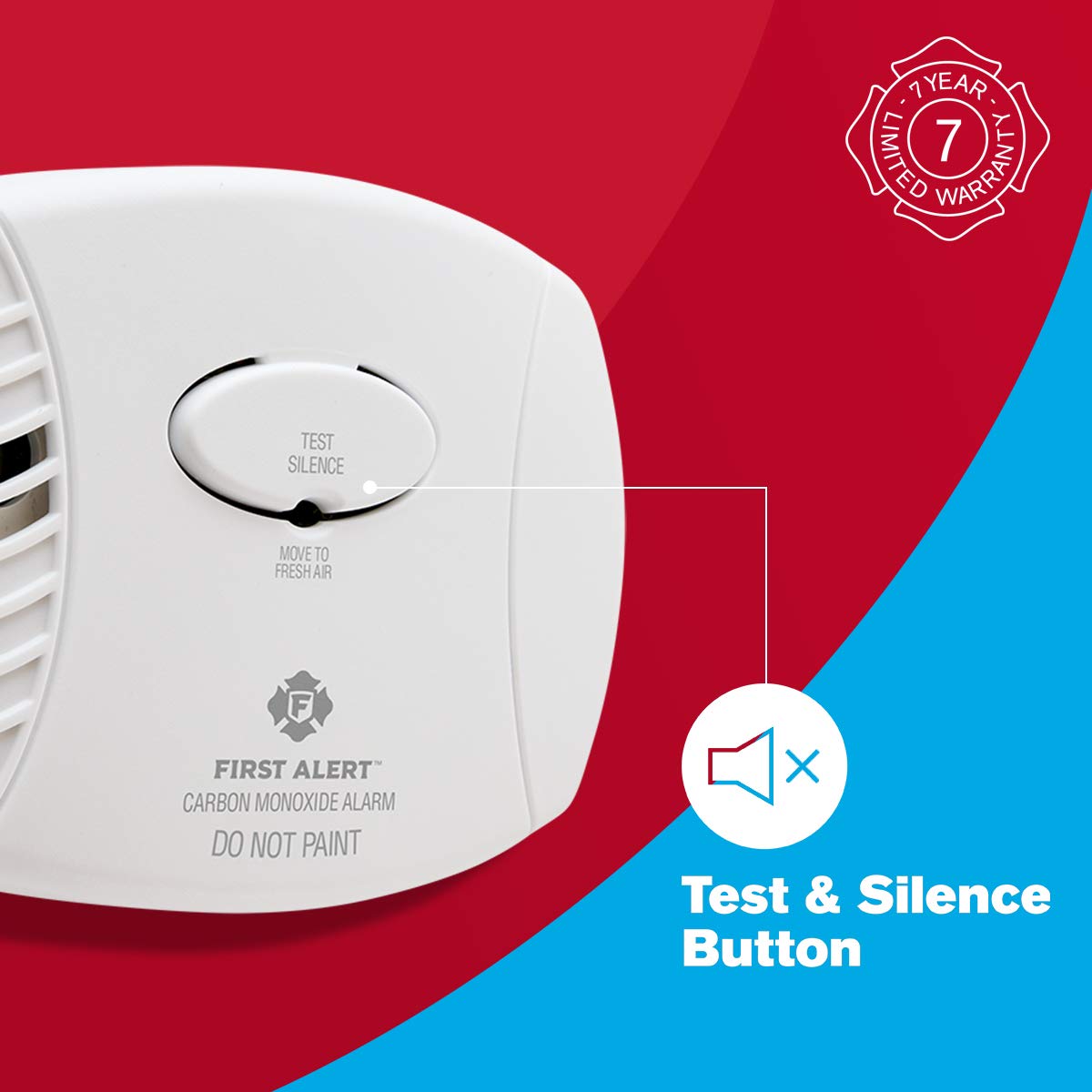 First Alert Carbon Monoxide Detector with Battery Backup