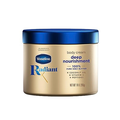 Vaseline Radiant X Deep Nourishment Body Cream 10 oz