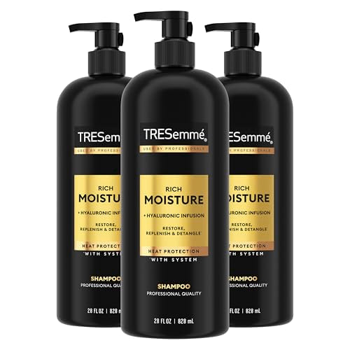 3 Pack TRESemmé Rich Moisture Hydrating Shampoo 28 oz