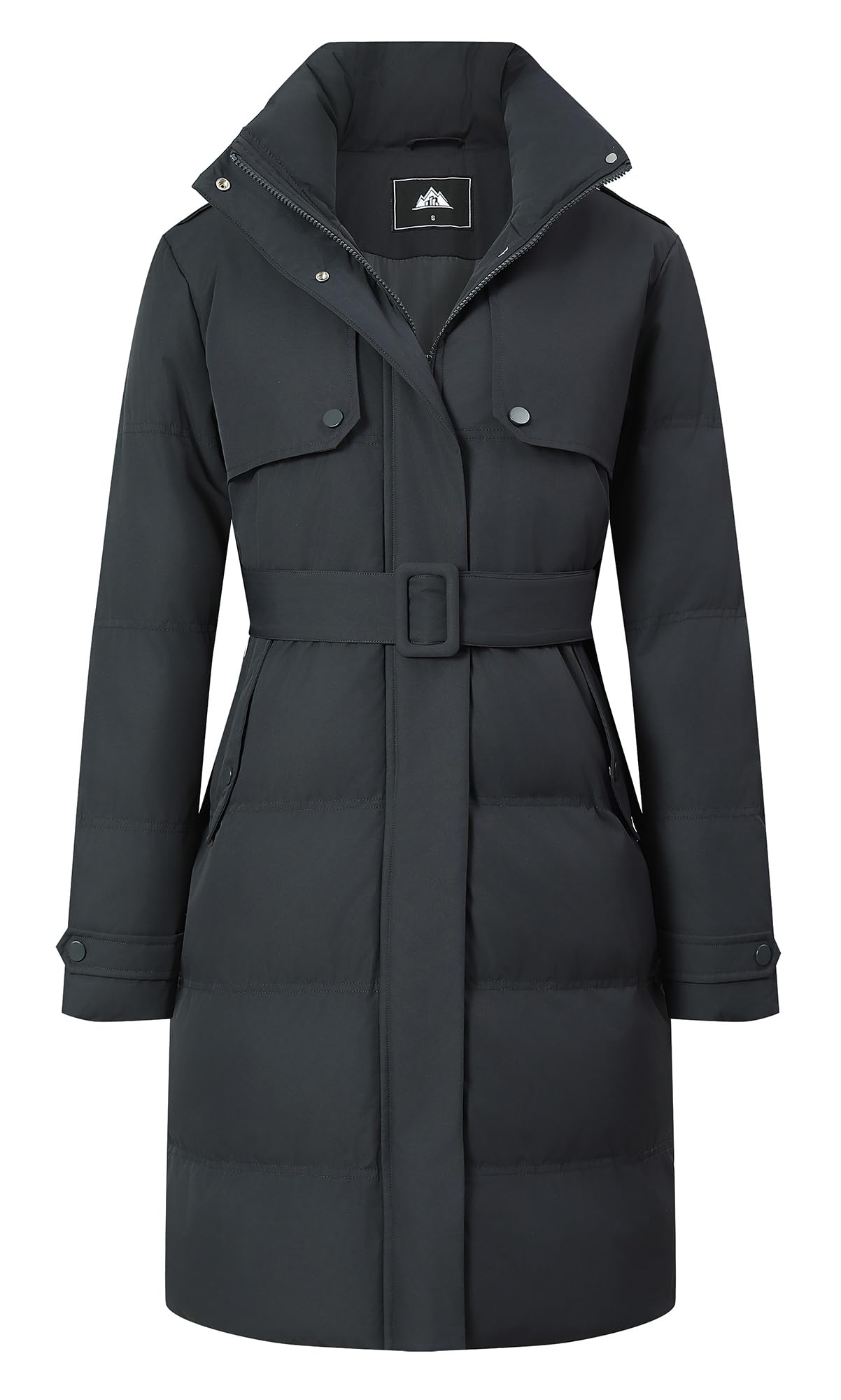 MOERDENG Women's Waterproof Winter Puffer Coat