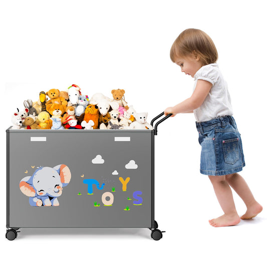 BBLIKE Large Toy Storage Chest on Wheels