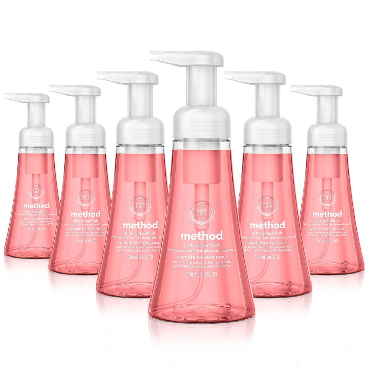 Method Foaming Hand Soap, 10 fl oz, 6 Pack