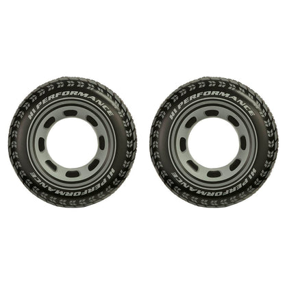 2 Pack Intex Giant Tire Inflatable Tubes