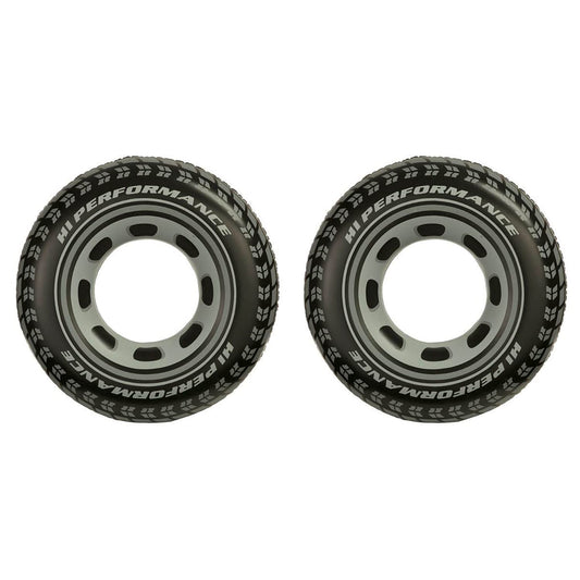 2 Pack Intex Giant Tire Inflatable Tubes