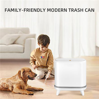 3.2 Gallon Bathroom Trash Can with Lid