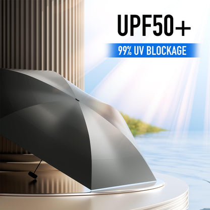 Compact Mini Umbrella for Rain - Lightweight Foldable