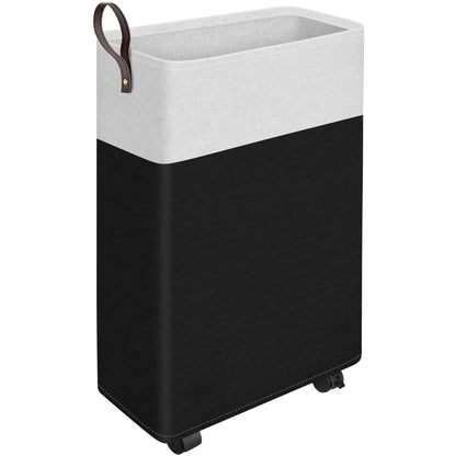 50L Rolling Laundry Basket with Wheels