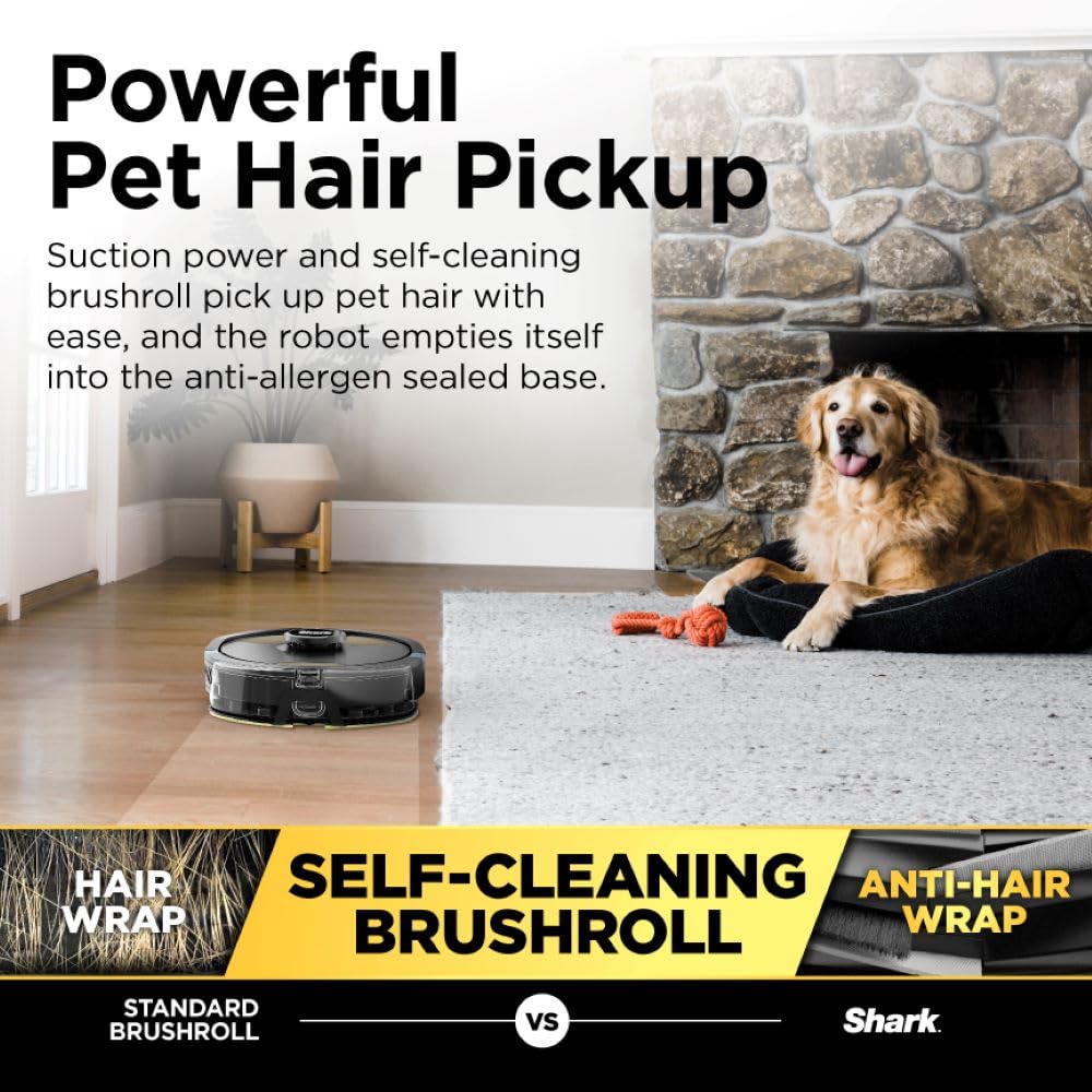 Shark Robot Vacuum & Mop Combo with HEPA