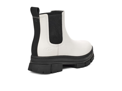 UGG Women's Ashton Chelsea Boot, White, 6.5