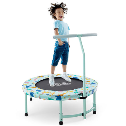 AOTOB 38" Mini Toddler Trampoline with Safety Cover