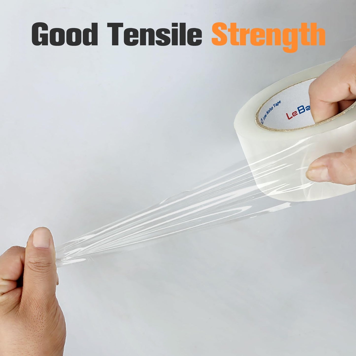 LeBao Noiseless Heavy Duty Packing Tape Rolls