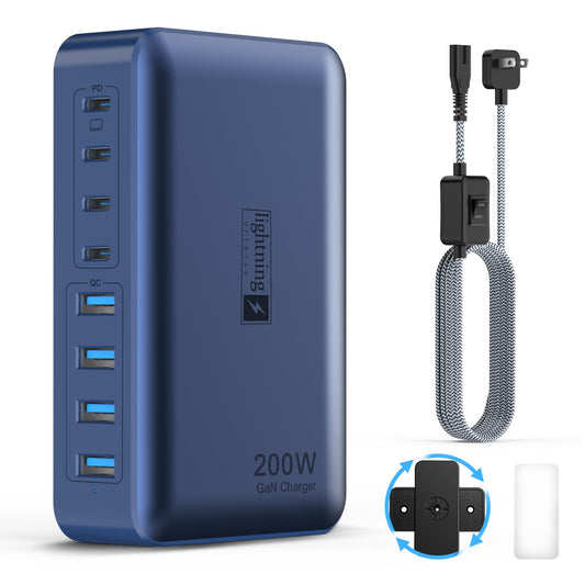 8-Port Fast Charging USB Hub for iPhone, iPad