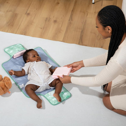 BabbleRoo Portable Baby Changing Pad with Pockets