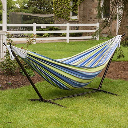 Vivere UHSDO9-24 Hammock, Oasis with Charcoal Frame
