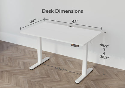 Electric Adjustable Standing Desk by YDN