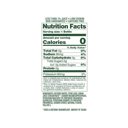 Nature's Twist Sugar Free Lemonade 24-Pack