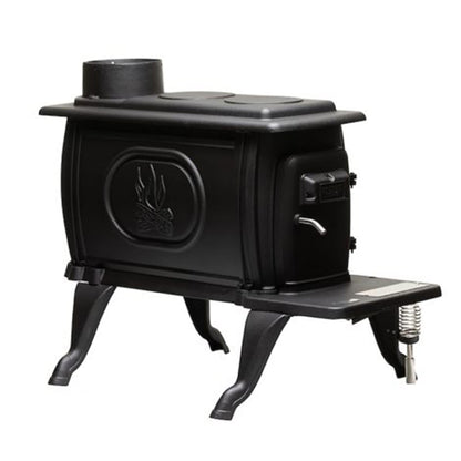 US Stove Cast Iron Wood Stove, 54,000 BTU