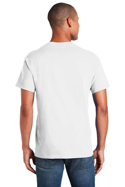 Gildan Men's 10-Pack Heavy Cotton Adult T-Shirt (G5000), White, Medium