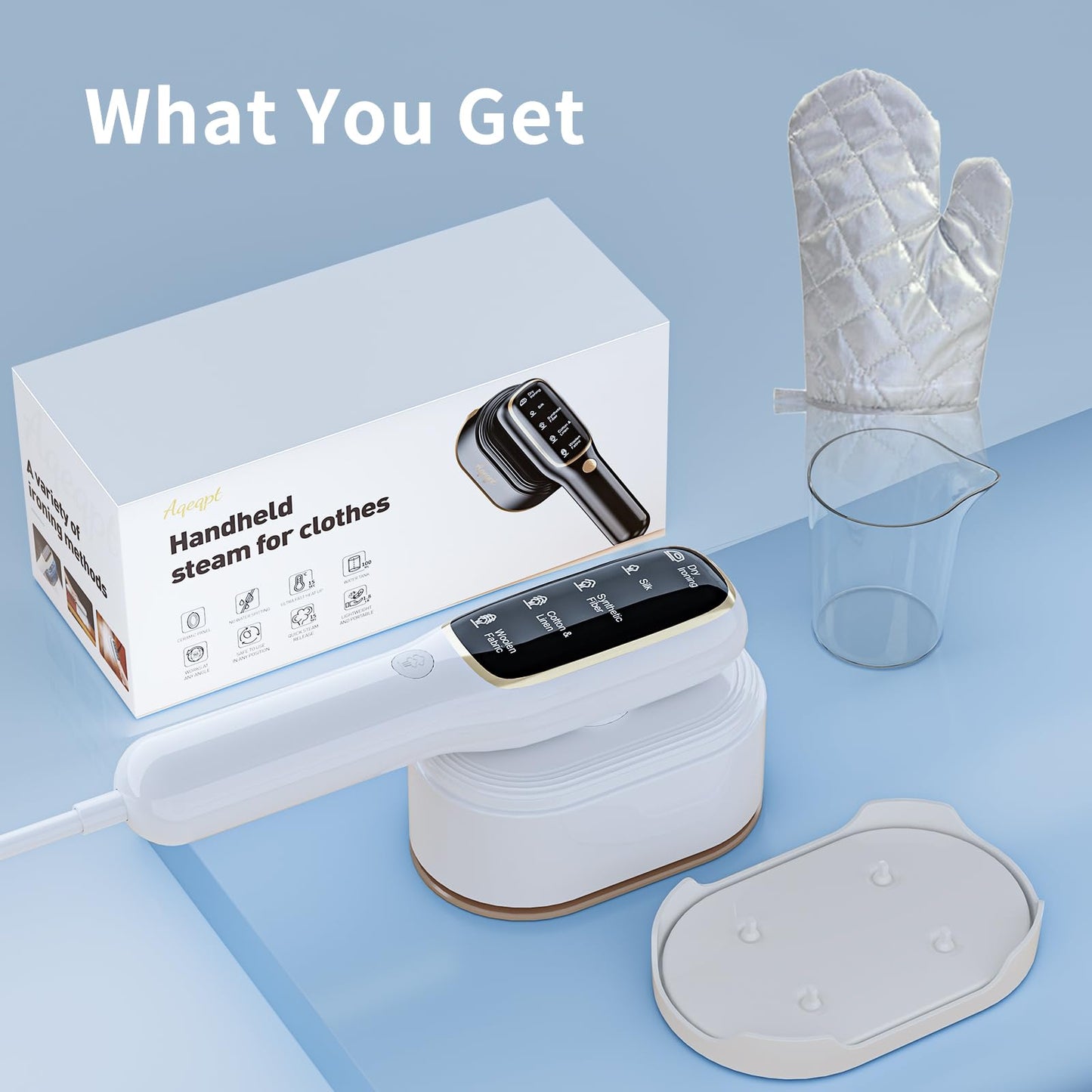 Portable Handheld Clothes Steamer for Travel