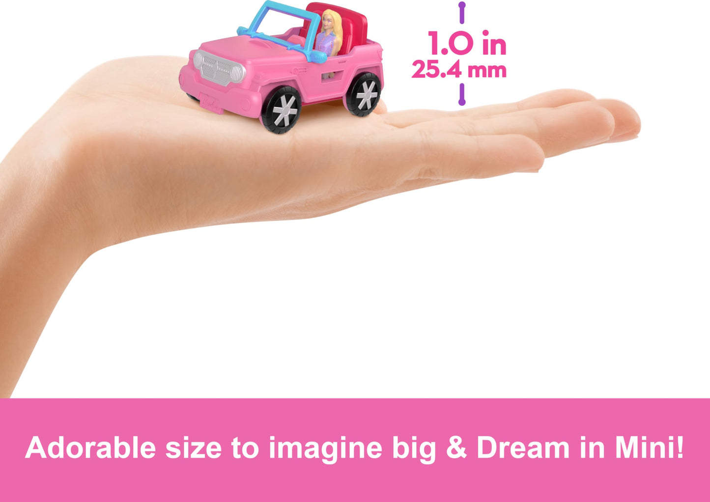 Barbie Mini Playset with SUV & Doll