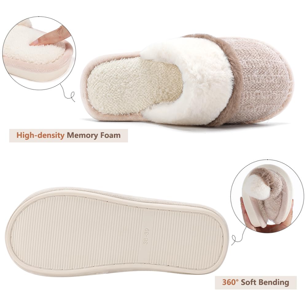 Cozy Memory Foam Slippers for Women