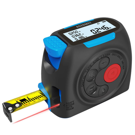 130ft Laser Distance Meter with LCD Display