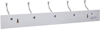 5-Hook Wall-Mounted Coat Rack