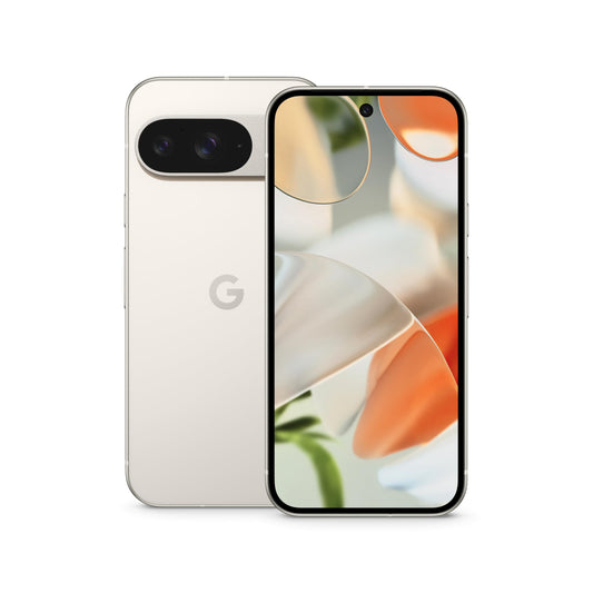 Google Pixel 9 - Unlocked Android Smartphone with Gemini, 24-Hour Battery, Advanced Camera, and 6.3" Actua Display - Porcelain - 256 GB