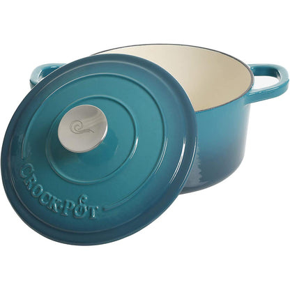 Crock-Pot 3-Quart Enameled Cast Iron Dutch Oven