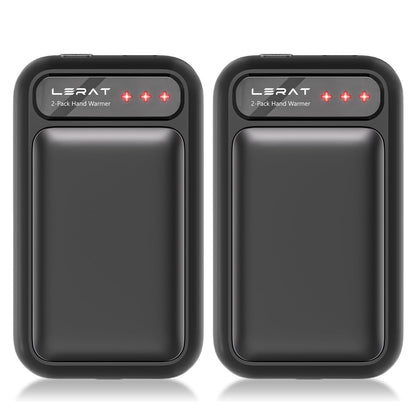 Rechargeable Hand Warmers 2-Pack, Fast Heating