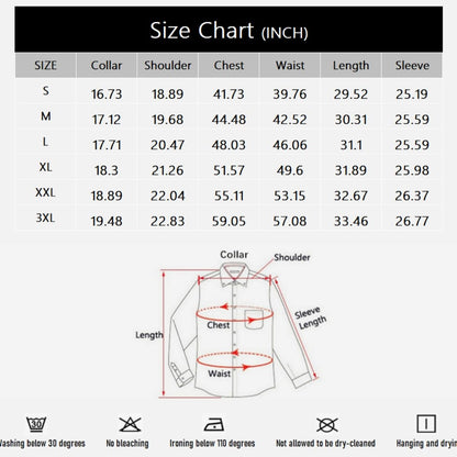 Men's Regular-Fit Long Sleeve Dress Shirt
