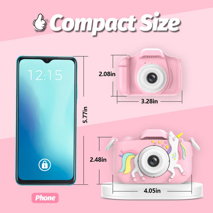 Kids Digital Video Camera by Goopow with SD Card