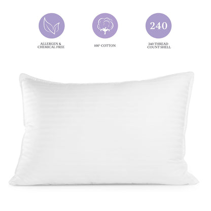 Cooling Gel Fiber Pillows - 2 Pack Queen