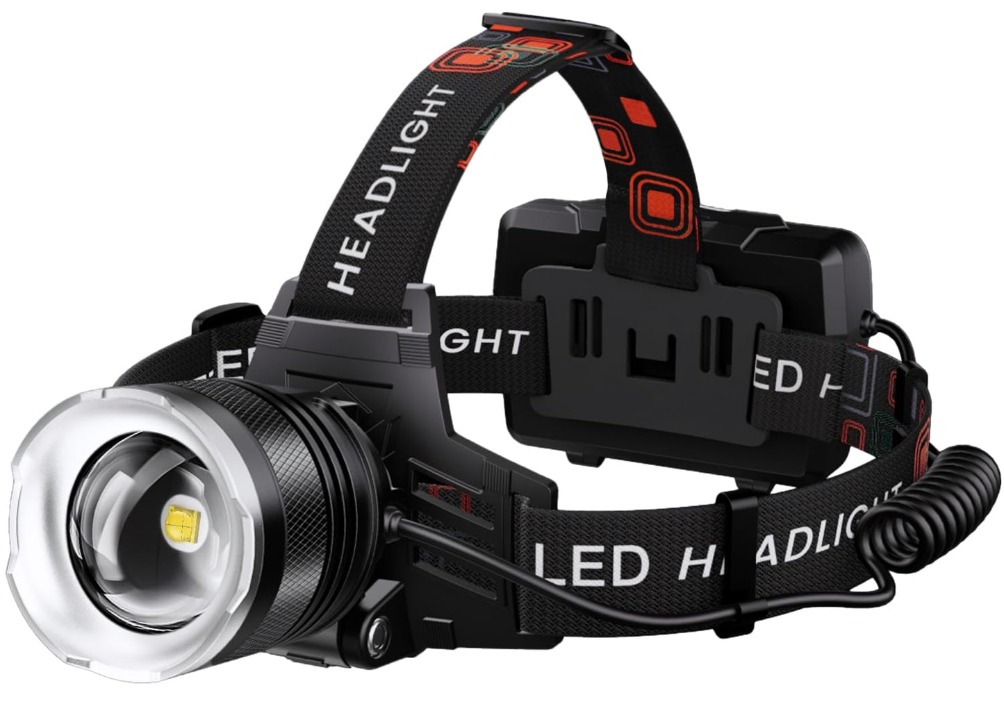 AMAKER 900000 Lumens LED Rechargeable Headlamp