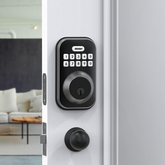 MASOANT Keyless Deadbolt Lock with Knob Handles