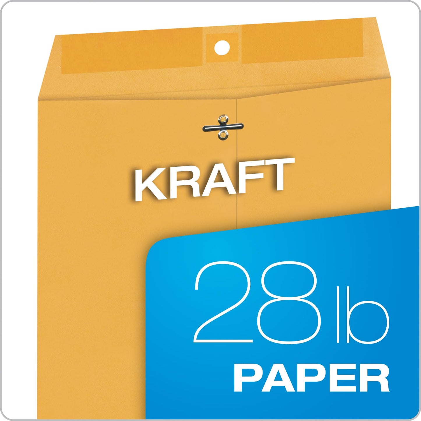 Quality Park 9x12 Gummed Clasp Envelopes, 100 Pack