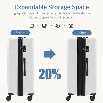 OLIXIS 20-Inch Hardside Expandable Luggage