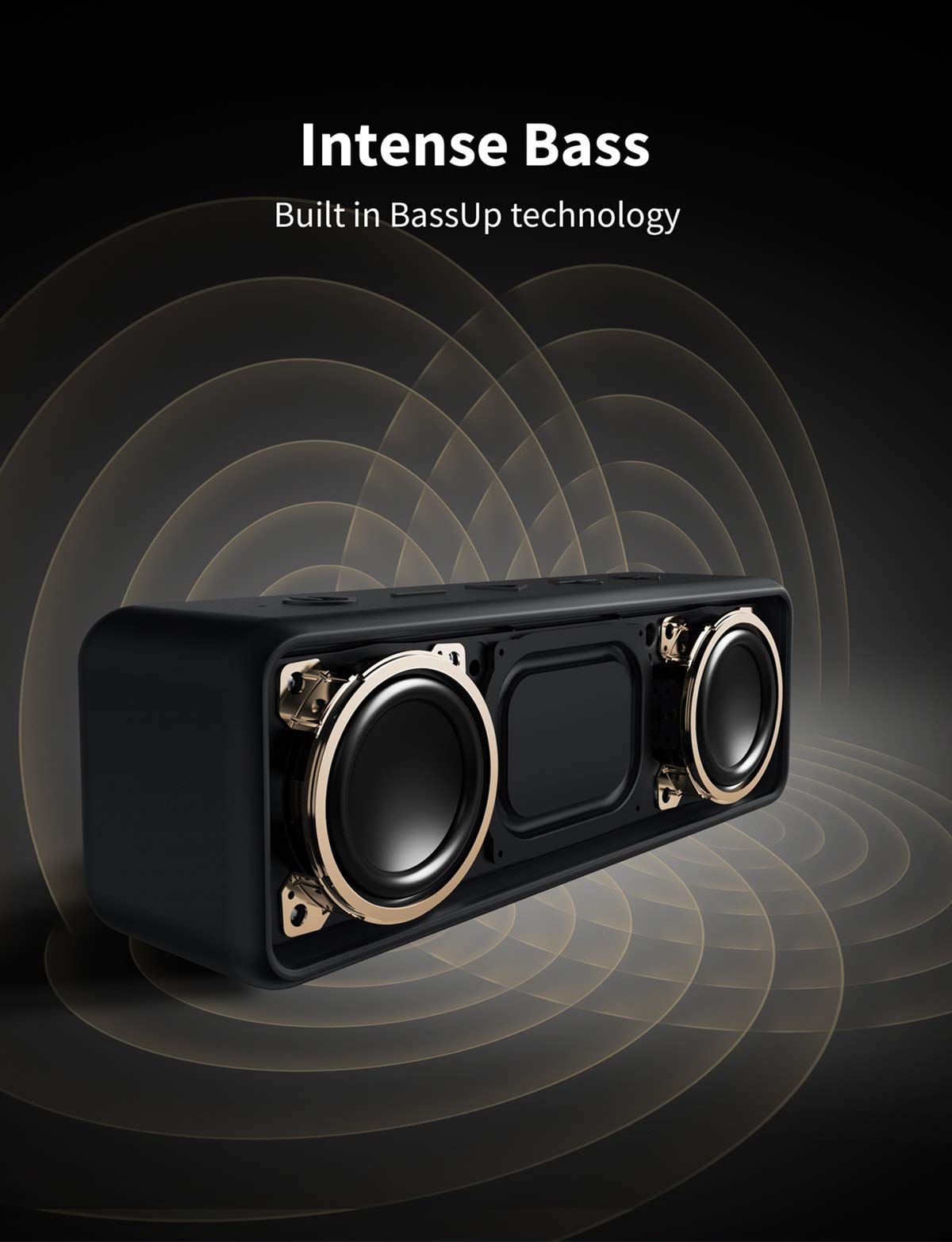 Anker Soundcore 2 Bluetooth Speaker with IPX7 Waterproof