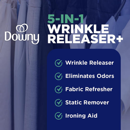 Downy Wrinkle Releaser Spray, Crisp Linen, 33.8 Oz