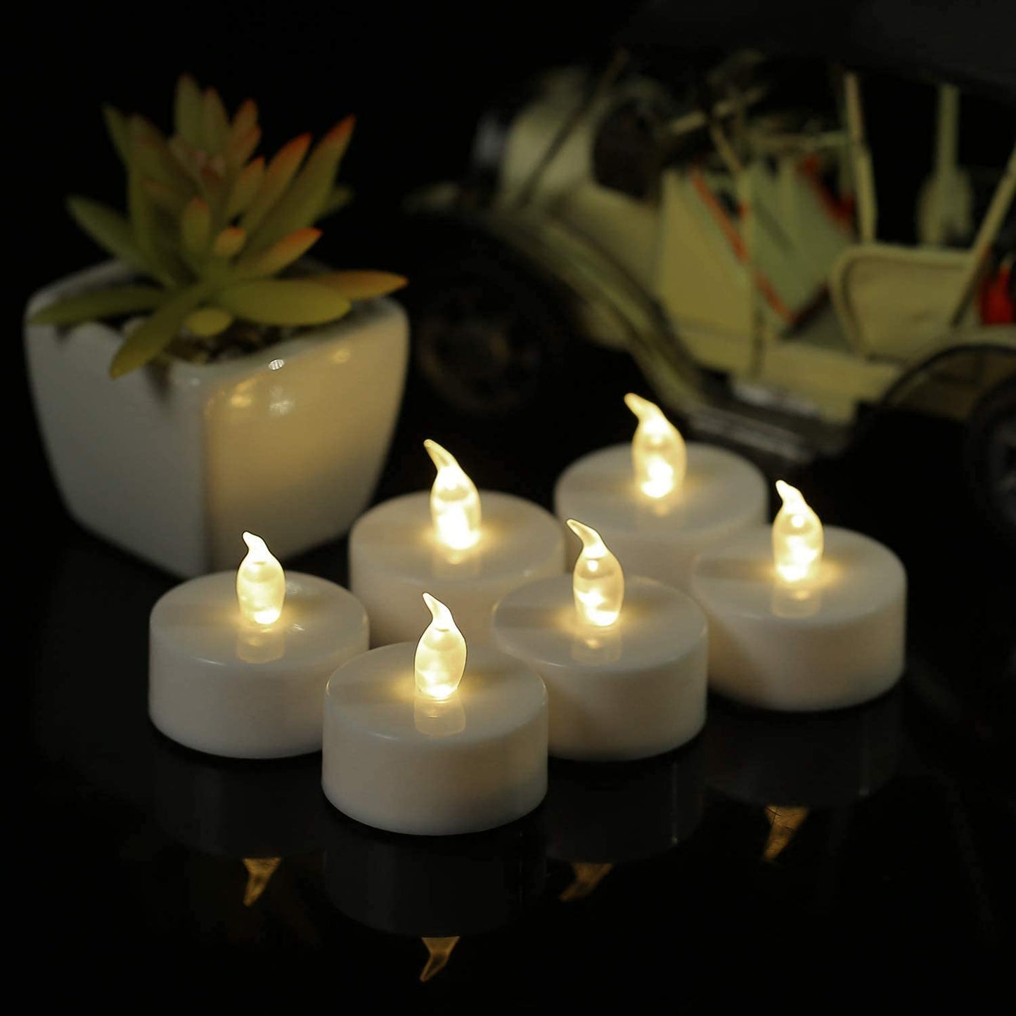 24 Flameless LED Tea Lights