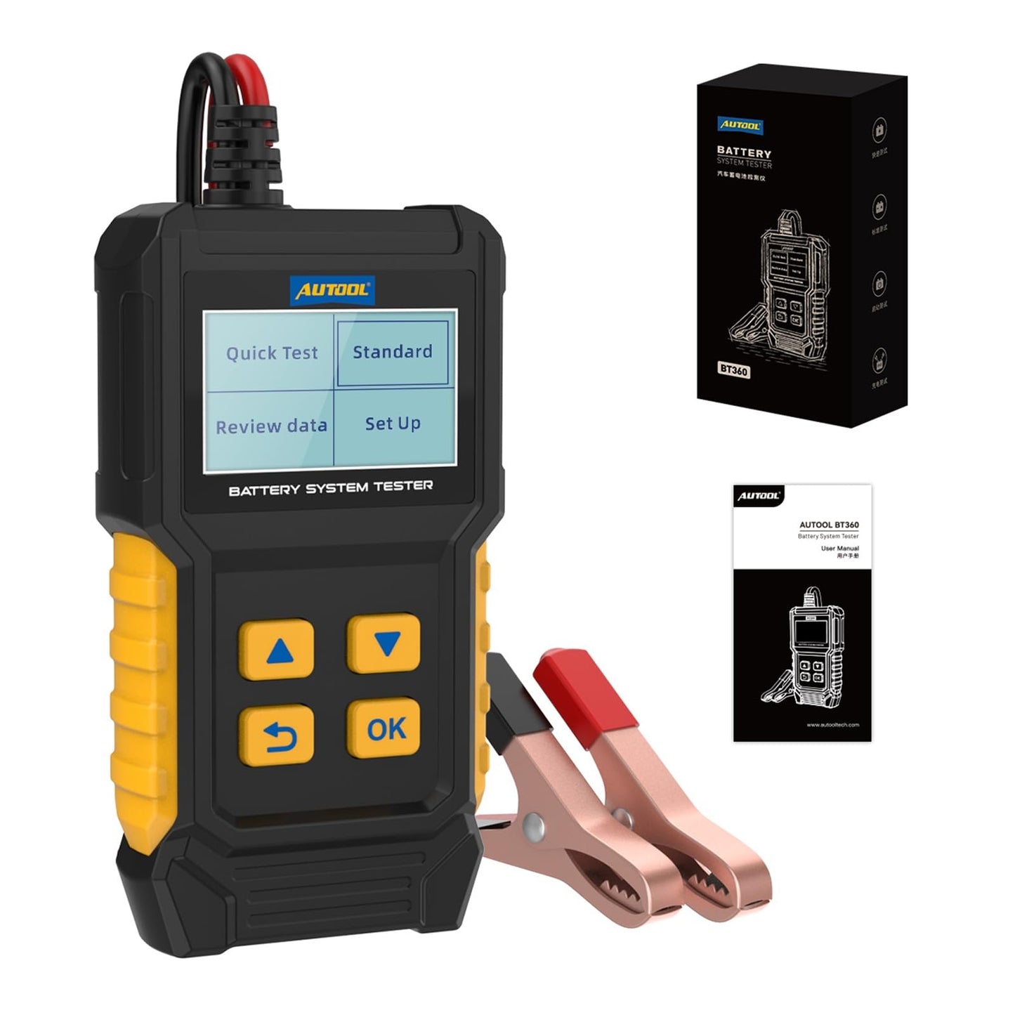 12V Car Battery Tester by AUTOOL