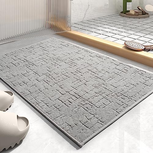 Quick Dry Absorbent Bathroom Floor Mat Rug