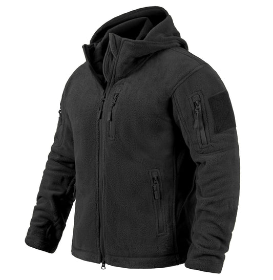 Men's Hooded Fleece Tactical Jacket