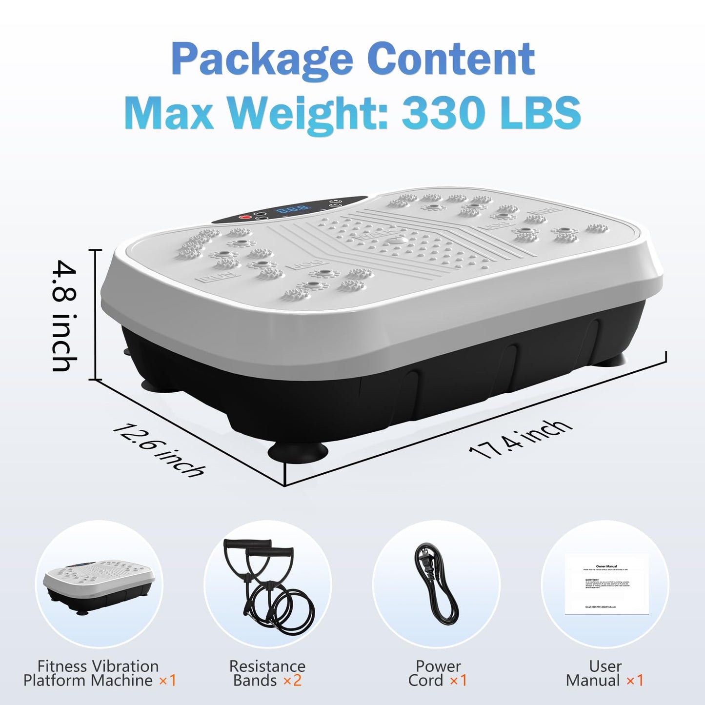 Vibration Plate for Weight Loss and Muscle Toning