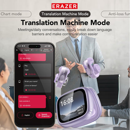 AI Translation Earbuds for 135 Languages