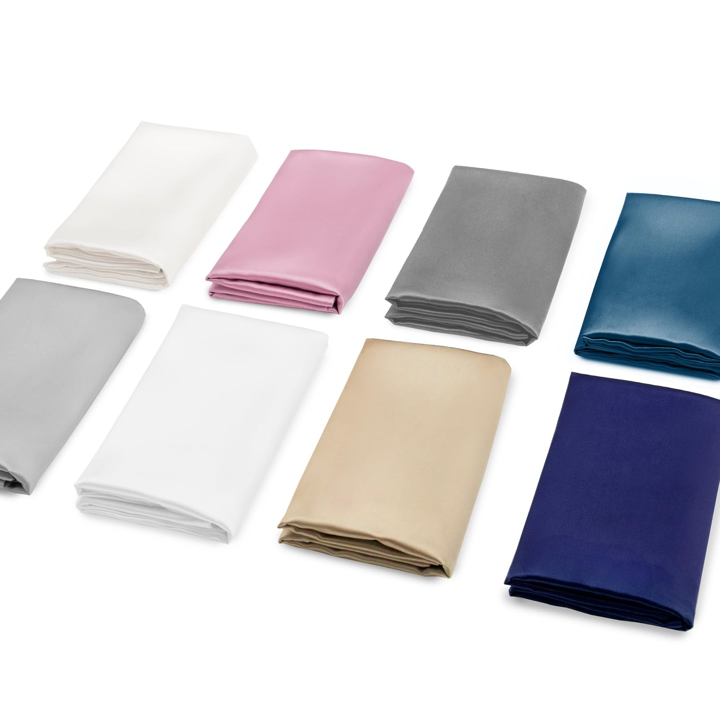2 Pack EXQ Home Satin Pillowcases for Hair and Skin