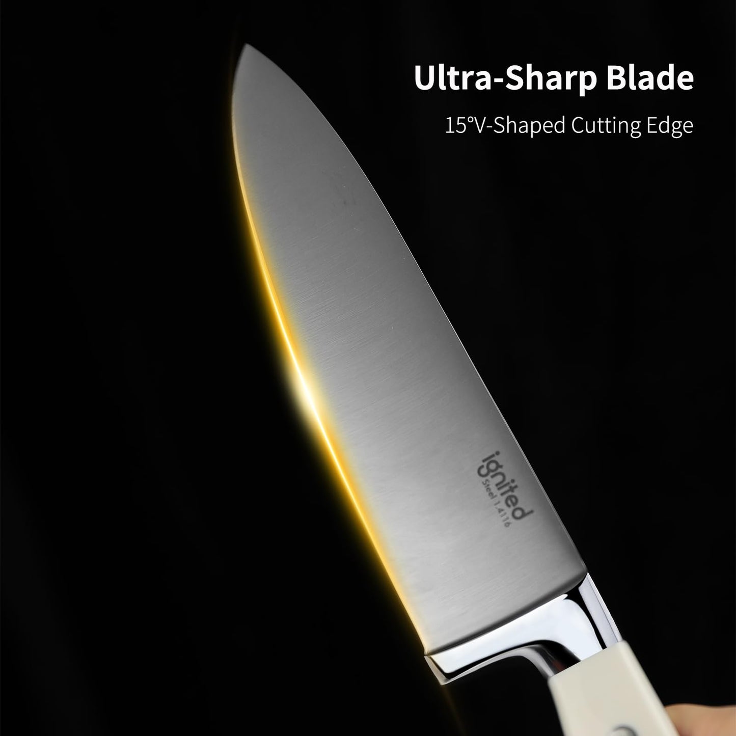 8 Inch Chef Knife by IGNITED CUTLERY